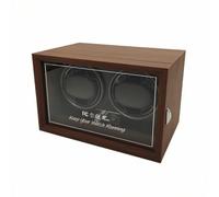 MFMEXUL Caricatore Orologi con Luce LED | Finestra Trasparente, USB, Custodia, per Camera da Letto, Nero