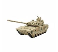 MFMEXUL Carro Armato Militare Modello Armored Vehicle 100 1 28 Modello da Collezione Pressofuso Struttura in Funzione Adatto per Scrivania Libreria, Carro Armato Tipo 100 Senza Base