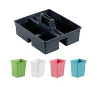 MFMEXUL Cestino Portaoggetti per Prodotti per La Pulizia, Organizer per Riporre Utensili, Contenitore per Attrezzi, Scatola Portaoggetti per Strumenti di, L