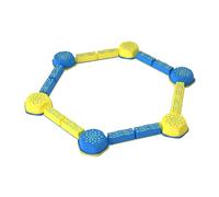 MFMEXUL Children Balance Beam Trave di Equilibrio Modulare per Bambini Percorso Piattaforme Blocchi in E Gomma per Sviluppo di Coordinazione E Fiducia Adatto a Casa Scuola Giardino Pubblico