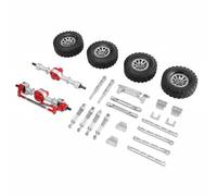 MFMEXUL Children Play Vehicle Automobile da Gioco Modello 1/12 Struttura Metallo Differenziale Rinforzati Ammortizzatori Configurabili Adatto per Bambini Appassionati Modellismo, Silver