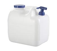 MFMEXUL Contenitore Acqua Camping Secchio Portatile con Rubinetto Dispenser Bevande in PE Alta Resistenza Maniglia Facile Trasporto Adatto per Campeggio, 23 Litri
