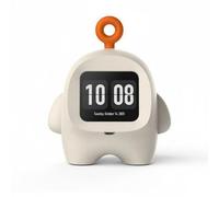 MFMEXUL Dispositivo di Apprendimento per Bambini Robot Compagno di Studio Interattivo Assistente con Schermo Promemoria Acqua Sveglia Conversazioni Naturali, Bianco