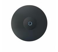 MFMEXUL Electronic Drum Cymbal Pad Accessorio per Batteria Elettronica con Reattività Uniforme Tecnologia Trigger su Tutta La Superficie Adatto a Digitali Lezioni di Musica, 14" Doppio Grilletto
