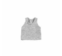 MFMEXUL Gilet Bambola 1/12 Accessorio Moderno Camicia Morbida per Action Figures Indumento Base Versatile Vestito Perfetto per Diverse Pose Adatto per Collezione E Scena Miniaturizzata, Grigio