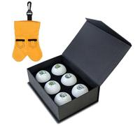 MFMEXUL Golf Practice Balls Custodia Nylon Impermeabile Sacca Borsa Portapalle Struttura Resistente Maneggevole Riempimento tra le Buche Adatta per Sessioni, Set Regalo Da Golf Con Borsa E Palline