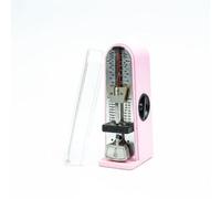 MFMEXUL Metronomo Meccanico Accessorio Musicale Strumento Battito Timer Portatile Funzione Scorrevole Chiara Adatto per Strumenti Musicali, Rosa