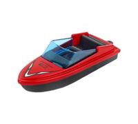 MFMEXUL Mini Modello di Motoscafo, Decorazione, Ornamento da Scrivania a Forma di Barca per Bambini dai 3 Ai 12 Anni E Oltre. Regalo di Compleanno, Rosso