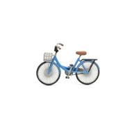 MFMEXUL Miniatura Bicicletta Modello Espositivo Realistica in Resina con Cestino Frontale per Decorazione Scene di Strada Cortile Scrivania Collezionismo, color to 1