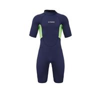 MFMEXUL Muta da Uomo Muta Subacquea Muta Triathlon Tuta Termica Tuta Neoprene in Neoprene E Nylon 3mm Monopezzo Resistente E Flessibile per Prestazioni Fluide, XL