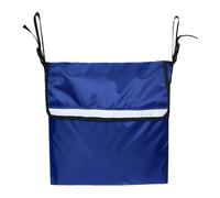 MFMEXUL Organizer per Sedia a Rotelle Borsa Portaoggetti per Deambulatore Custodia con Molteplici Tasche Oxford Tessuto Resistente Adatta a Anziani Assistenza Domiciliare Case di Cura Cliniche, Blu