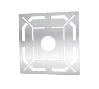 MFMEXUL Righello per scarico del pavimento, strumento per piastrelle, robusto righello multifunzionale per appassionati di fai da te, scala, piccolo foro di apertura