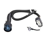 MFMEXUL Spina Rimorchio con Cablaggio Elettrico per Towing con Guaina Corrugata Antiusura E Connettori Misti Rotondi E Rettangolari Adatto per Collegamento Rimorchio Carrello E Impianto