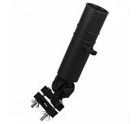 MFMEXUL Supporto Ombrello Carrello Golf Portaombrelli con Staffa Regolabile Morsetto Sicuro Nylon Leggero per Carrelli Sedia a Rotelle Bicicletta Passeggino