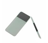MFMEXUL Tagliacanna per Sassofono Trimmer Regolatore Lima Set Levigatura E Planarità Ance Piastra Vetro Struttura Uniforme Correzione Bordi E Superficie, Trasparente