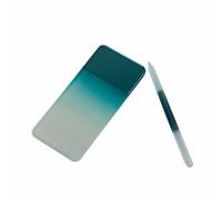 MFMEXUL Tagliacanna per Sassofono Trimmer Regolatore Lima Set Levigatura E Planarità Ance Piastra Vetro Struttura Uniforme Correzione Bordi E Superficie, Blu Trasparente