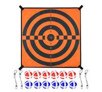 MFMEXUL Trampolino Bersaglio Freccette Gioco Lancia Palle Appoggia Numeri Struttura Leggera E Ripiegabile Materiale Tessuto E Lattice Adatto Gioco Famiglia