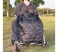 MFRELMNZG Coperta riscaldante per Sedia a rotelle, Impermeabile, Foderata in Pile, Comoda Coperta per Sedia a rotelle, per la Parte Inferiore del Corpo, per Le Gambe, Antivento, per Sedia a