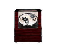 MFRELMNZG Scatola avvolgitore Automatico per Orologi, Doppio avvolgitore per Orologi Automatici, impostazione della modalità di Rotazione a 4 Livelli, Orologi con Motore Estremamente silenzi