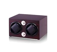 MFRELMNZG Scatola avvolgitrice Automatica Scatola avvolgitrice Doppia, per Orologi Automatici, Motore Silenzioso, Regolazione a 5 Marce, impostazioni di Controllo indipendenti