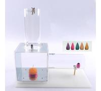 MFRELMNZG Scatola dimostrativa del Movimento del Vento Cause del Vento Scatola dimostrativa sperimentale Esperimento sulla Formazione del Vento Scienza dei Materiali Attrezzatura per esperim