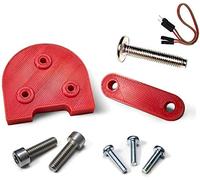 Mfs Myfuturshop® Kit pezzi per utilizzo ruote da 10 pollici su monopattino Xiaomi m365 e Pro, solleva il parafango e il cavalletto, accessorio distanziatore per pneumatici 10 pollici