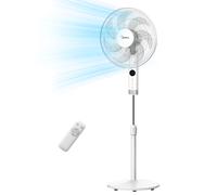 MFS400R0APW Ventilatore a Piantana 50W Ventilatore Silenzioso con Display LED