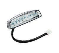 MFTGRS Per Suzuki Moto Fanale Posteriore ATV Luce Freno Stop Indicatori Coda(Nero)