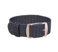 MFUPR Cinturino per orologio sportivo, 14 mm, 16 mm, 18 mm, 20 mm, 22 mm, tinta unita, in nylon intrecciato, 18mm, Agata