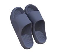 MFUZHAGN2024 Sandali da bagno per uomo, sandali da doccia, morbidi e antiscivolo, scarpe da spiaggia per interni e per la casa, sandali da donna estivi, blu, 50 EU