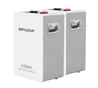 MFUZOP Batteria LiFePO4 da 24 V, 314 Ah, 150 A-BMS con Bluetooth | 8,03 kWh, 8000+ cicli, interfaccia RS232/RS485/CAN, fino a 15 paralleli, solare, camper, barca, impianto a isola