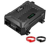 MFUZOP Inverter 12v 220v Onda Pura 2000W/4000W Power Inverter Convertitore 12V 220V 2000W con 2 presa AC, e Type-c & 1 Porte USB per Casa, Auto,Camion, Camper