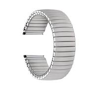 MFXFKOKGAX Cinturino elastico for orologio da 16 mm, 18, 20, 22, in acciaio inossidabile, for uomo e donna, for cinturino estensibile, accessori(Silver,12mm)