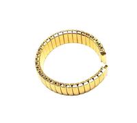 MFXFKOKGAX Cinturino Elastico In Metallo Da 14 Mm, 16, 18, 20, 22, In Acciaio Inossidabile, For Orologio, Uomo E Donna, Accessori Polso(Gold,18mm)