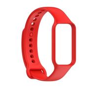 MFXFKOKGAX Cinturino For Orologio Compatibile For Redmi Band 2 SmartWatch Strap Bracciale For Xiaomi 8 Active Correa WristBand Accessori(Red)