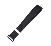 MFXFKOKGAX Cinturino In Pelle E Tela For Orologio, Compatibile For Omega, For Swatch, For A Marchio Condiviso, A Sgancio Rapido, Braccialetti Sportivi Da Uomo Donna(Black-black)