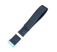 MFXFKOKGAX Cinturino In Pelle E Tela For Orologio, Compatibile For Omega, For Swatch, For A Marchio Condiviso, A Sgancio Rapido, Braccialetti Sportivi Da Uomo Donna(Blue-green)