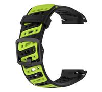 MFXFKOKGAX Cinturino In Silicone Alla Moda Adatto For COROS PACE Pro SmartWatch Band Bracciale Sportivo Da Polso Cintura For Orologio(Black Green)