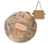 MFYOUPK Borsa riutilizzabile per la spesa, da viaggio, pieghevole, per viaggi, traslochi, fitness, lezioni, fiere, campeggio, supermercato, attività all'aperto, cachi, Refer to description