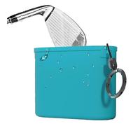 MFYOUPK Rondella per palline da golf per borsa, borsa per la pulizia per mazze da golf e palla con clip a moschettone, strumento portatile per lavaggio scanalature, accessorio compatto in campo per