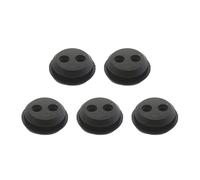 MFzKAw 5/6 Pezzi Passacavo in Gomma a 2 Fori Passacavo in Gomma utilizzato for decespugliatori(5pcs)
