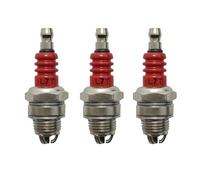 MFzKAw Candela a Tre Poli for decespugliatore L7T 2500 3800 4500 5200 2 Tempi, Accessori for elettrodi, 3 Pezzi/Lotto