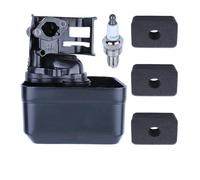 MFzKAw Gruppo Coperchio alloggiamento Filtro Aria con 3 filtri Aria for Tosaerba con Motore GX120 GX140 GX160 GX200 17230-Z51-820