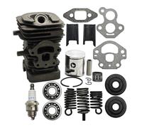 MFzKAw Kit Cilindro pistone da 39 mm for 240 240E 235E 235 236 236E Kit Guarnizione Cuscinetto manovella Motosega AV Tampone Supporto Molla