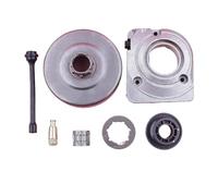 MFzKAw Kit Corona pignone Frizione 3/8"-7T for 394 395 394XP 395XP con Pompa Olio turbina Filtro Olio Tubo Olio Pezzo di Ricambio for Motosega
