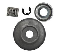MFzKAw Kit Cuscinetto ad Aghi con rondella e Clip E for pignone Frizione for Motosega MS180 MS170 MS250 MS210 018 017, Pezzi di Ricambio for Utensili da Giardino