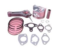 MFzKAw Kit guarnizioni for Biella, pistone, marmitta, aspirazione e carburatore da 88 mm for Motore GX390 13 CV GX 390, codice 13101-ZF6-W00