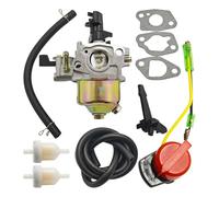 MFzKAw Kit Interruttore on-off con Guarnizione e Tubo carburatore for Motore generatore GX160 5,5 CV GX200 6,5 CV 16100-ZH8-W61