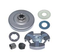 MFzKAw Kit rondella for ingranaggio a Vite Senza fine con Corona del Tamburo della Frizione da 3/8" x7 for Motosega 61 66 162 266 268 272 272XP, sostituisce 501 83 15-04