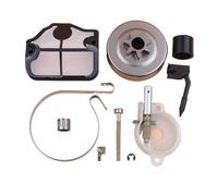 MFzKAw Kit Tamburo Frizione, Pompa Olio, tendicatena, Nastro Freno for motoseghe 142, 141, 137, 136, 36, 41, ricambi for motoseghe a Benzina
